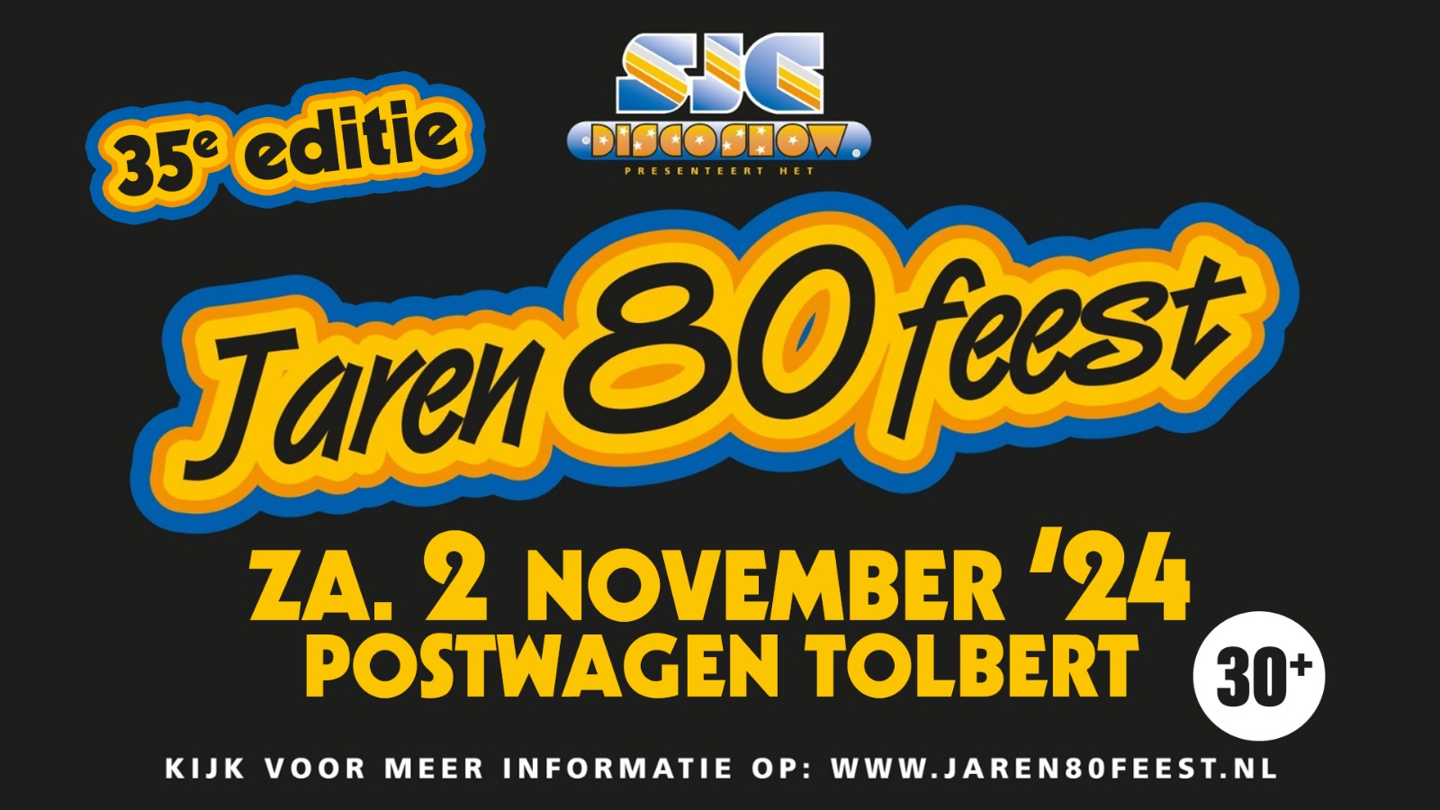 jaren 80 feest tolbert